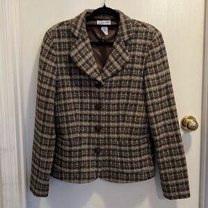 Vintage Pendleton wool and silk blazer/coat